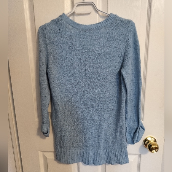 Light blue sweater medium size - Picture 2 of 2